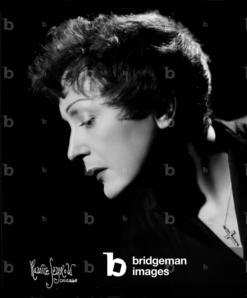 Edith Piaf  1955 on American tour