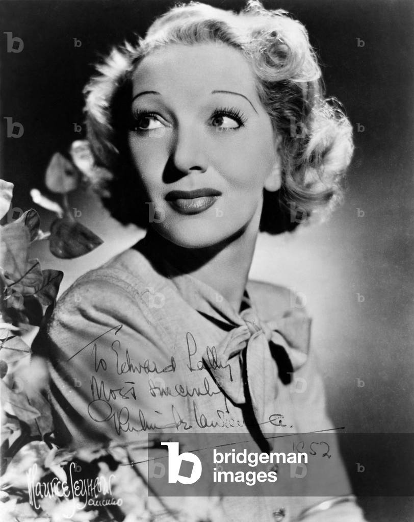 Gertrude Lawrence - signed