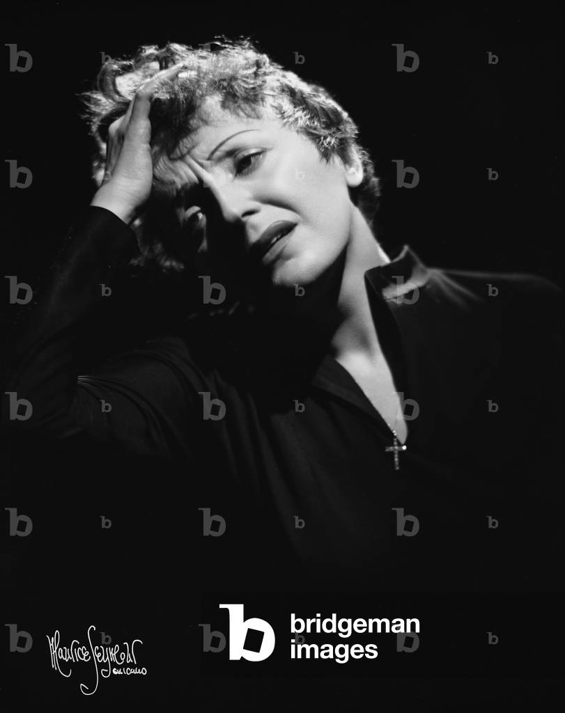 Edith Piaf 1955 on American tour