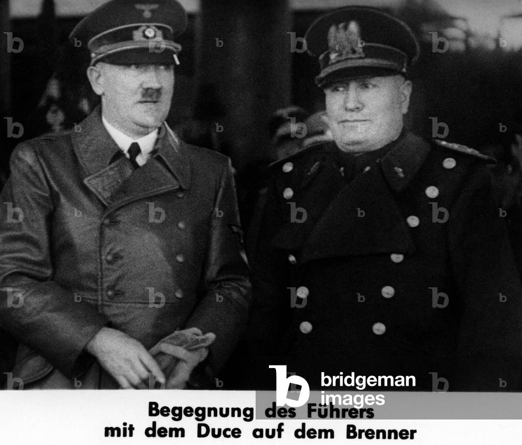 rencontre hitler mussolini brenner