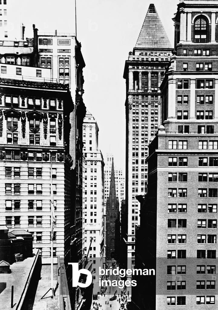 Wall Street, 1941 (b/w photo)