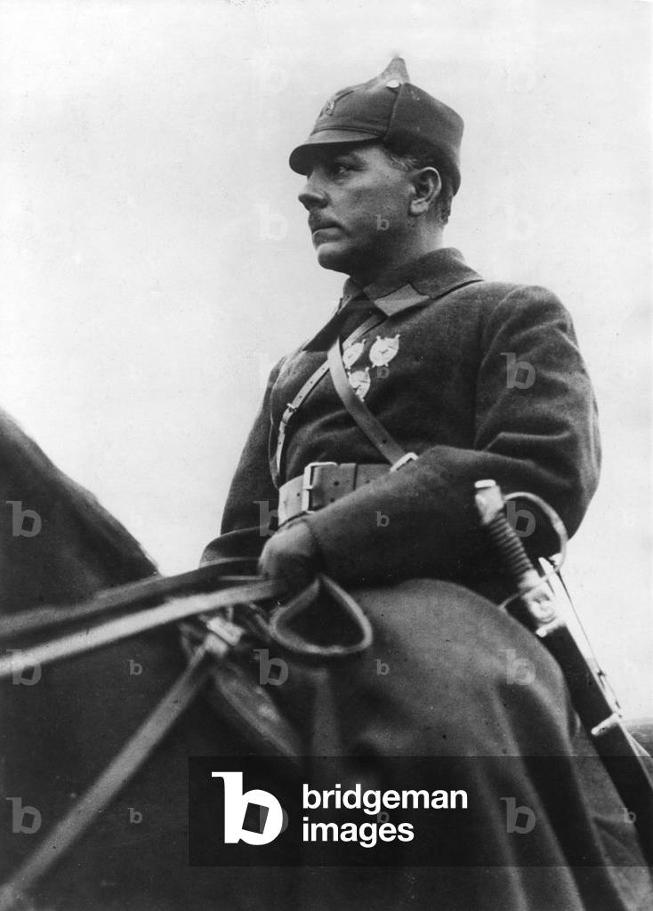 Kliment Voroshilov as observer of the Sino-Japanese War, 1937 (b/w photo)