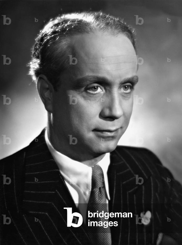 Hans Thimig in 'Geld faellt vom Himmel', 1938 (b/w photo)