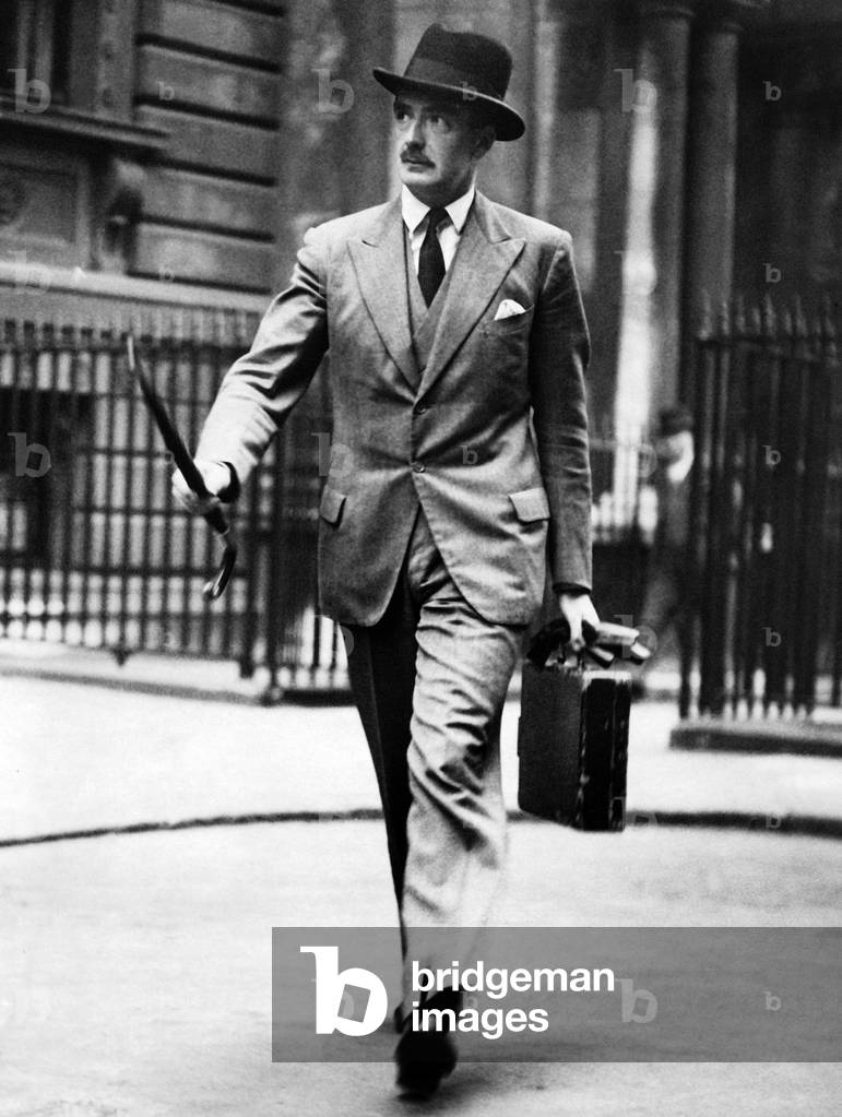 Anthony Robert Eden (b/w photo)