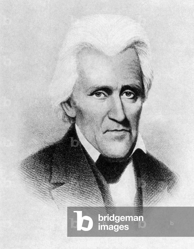 Andrew Jackson (b/w photo)