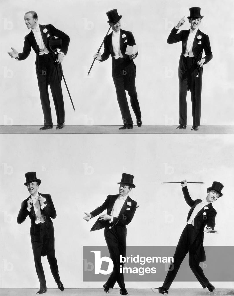 Fred Astaire in 'Top Hat', 1935 (b/w photo)