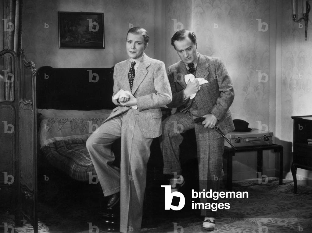 Renate Mueller und Hermann Thimig in 'Viktor und Viktoria' (Viktor and Viktoria), 1933 (b/w photo)