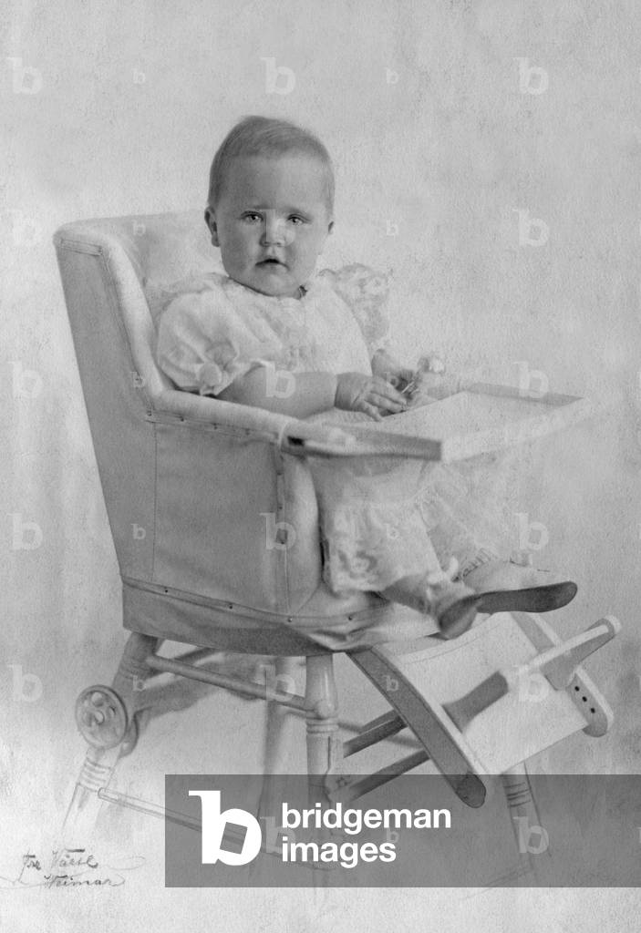 Wilhelm Ernst of Saxony-Weimar-Eisenach, 1903 (b/w photo)