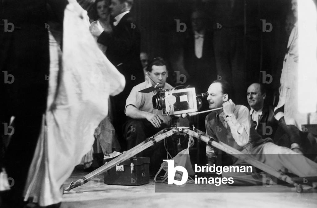 Willi Forst during the filming for 'Maskerade', 1934 (b/w photo)