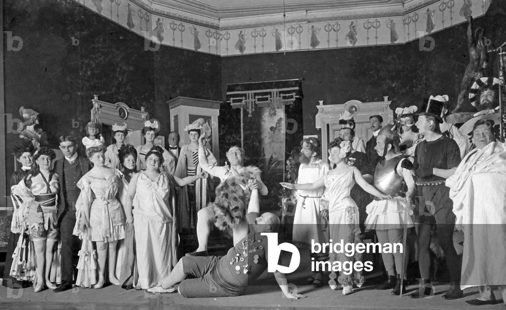 Scene from the farce 