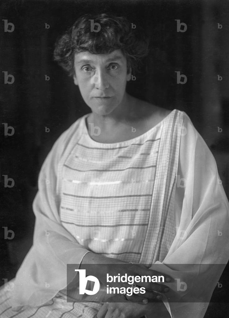 Anna Bahr-Mildenburg, 1927 (b/w photo)