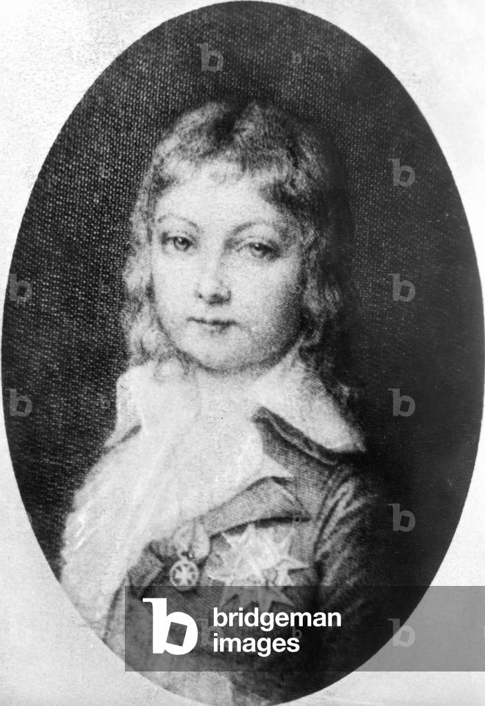 Louis XVII, 1792