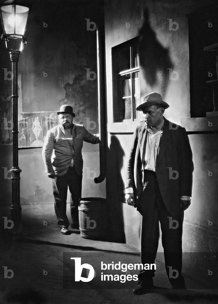 Fritz Kortner and Heinrich George in 'The Other', 1930 (b/w photo)