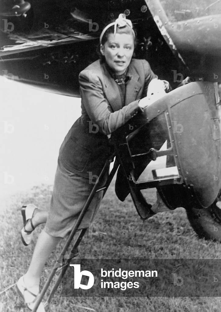 Elly Beinhorn, 1941 (b/w photo)
