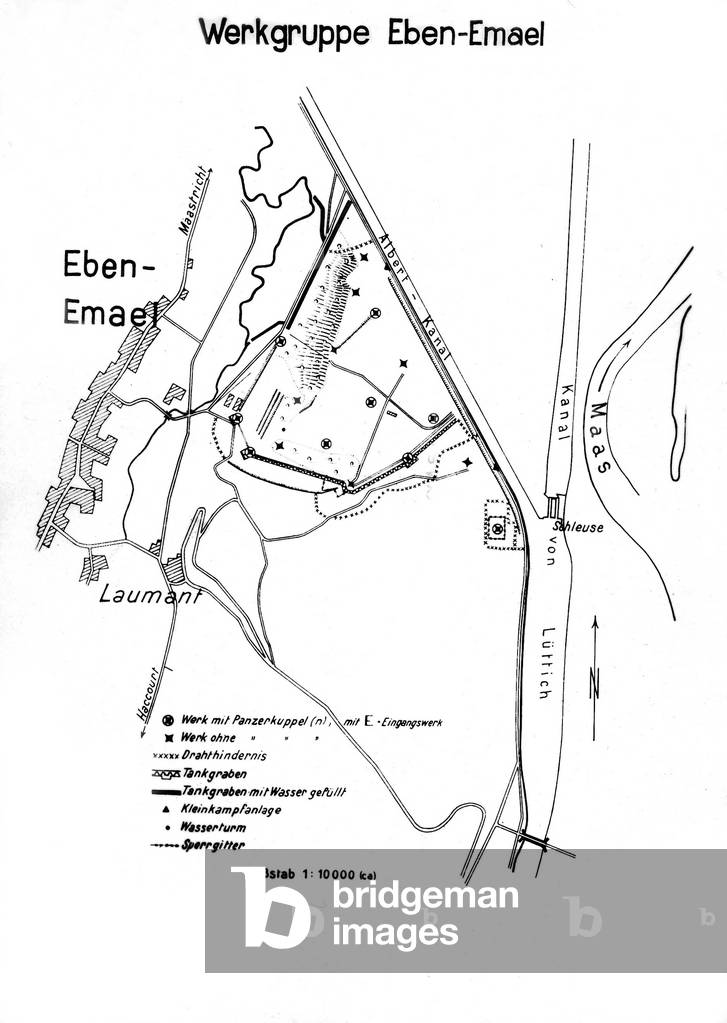 Second World War - campaign against Belgium (b/w photo)
