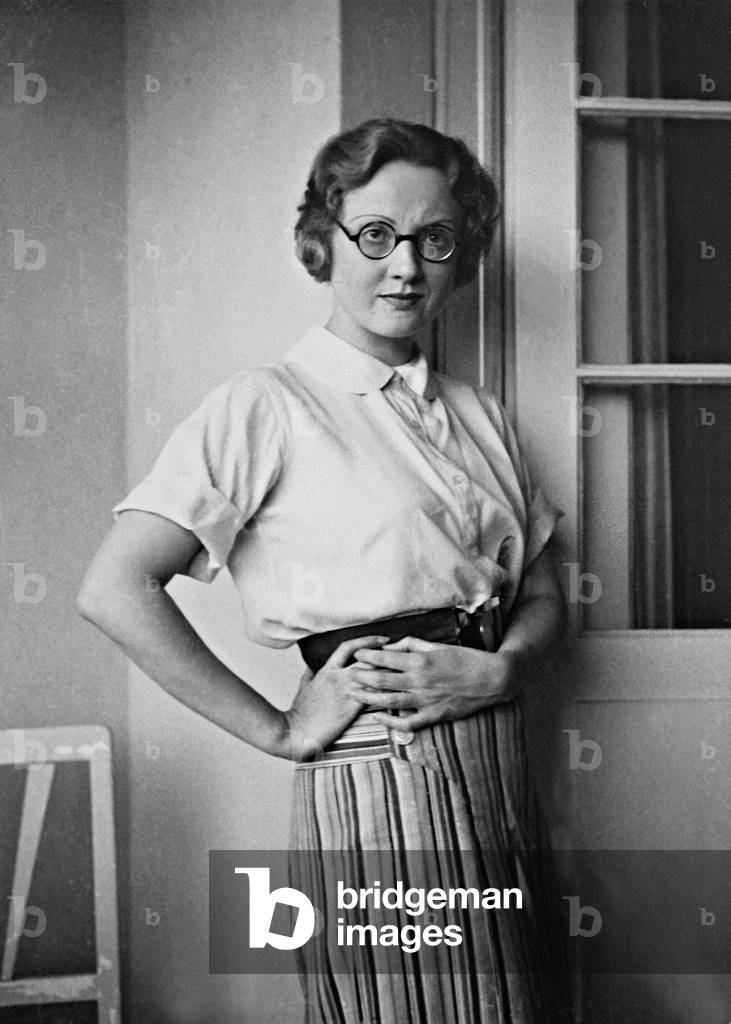 Charlotte Ander (b/w photo)
