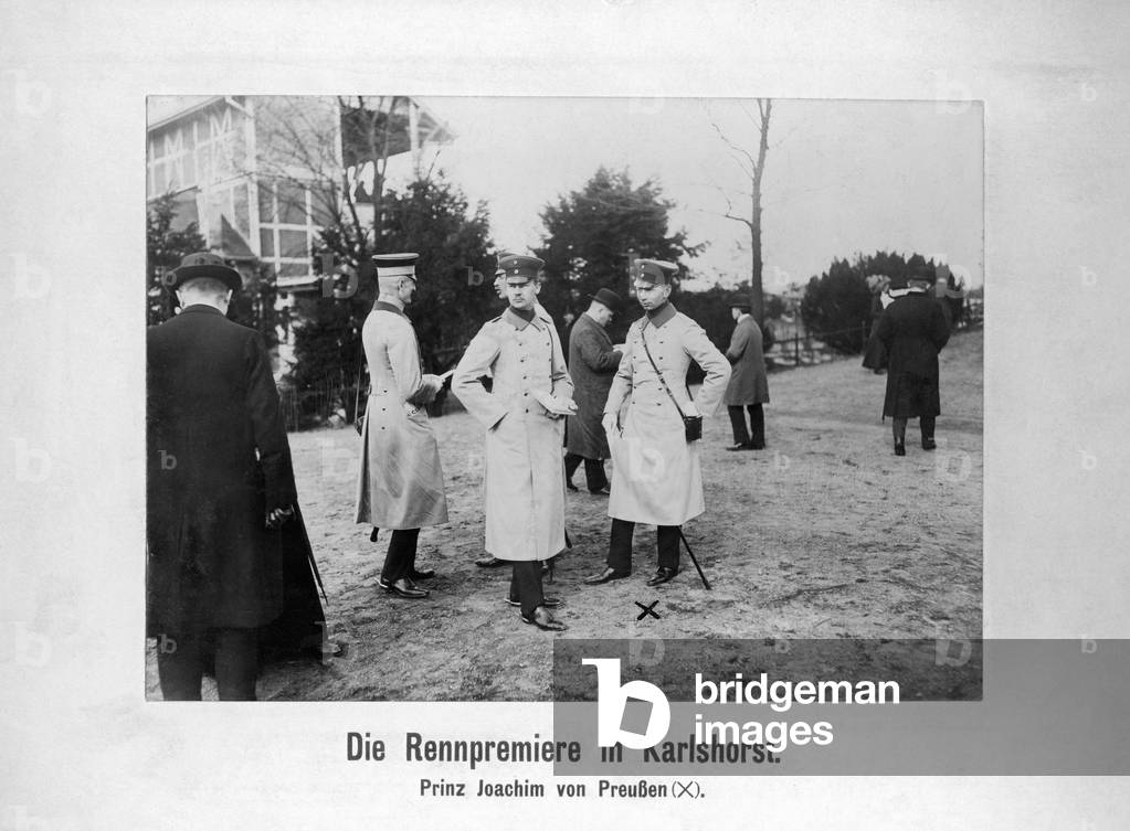 Prince Joachim of Prussia in Karlshorst, 1912