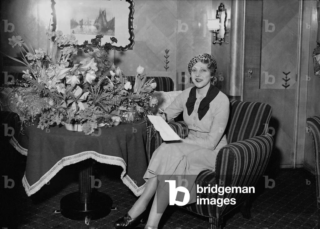 Mady Christians, 1933 (b/w photo)