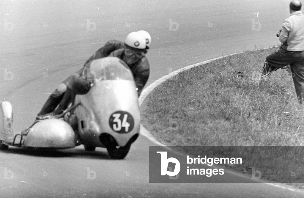 Solituderennen (Solitude race), 1961 (b/w photo)