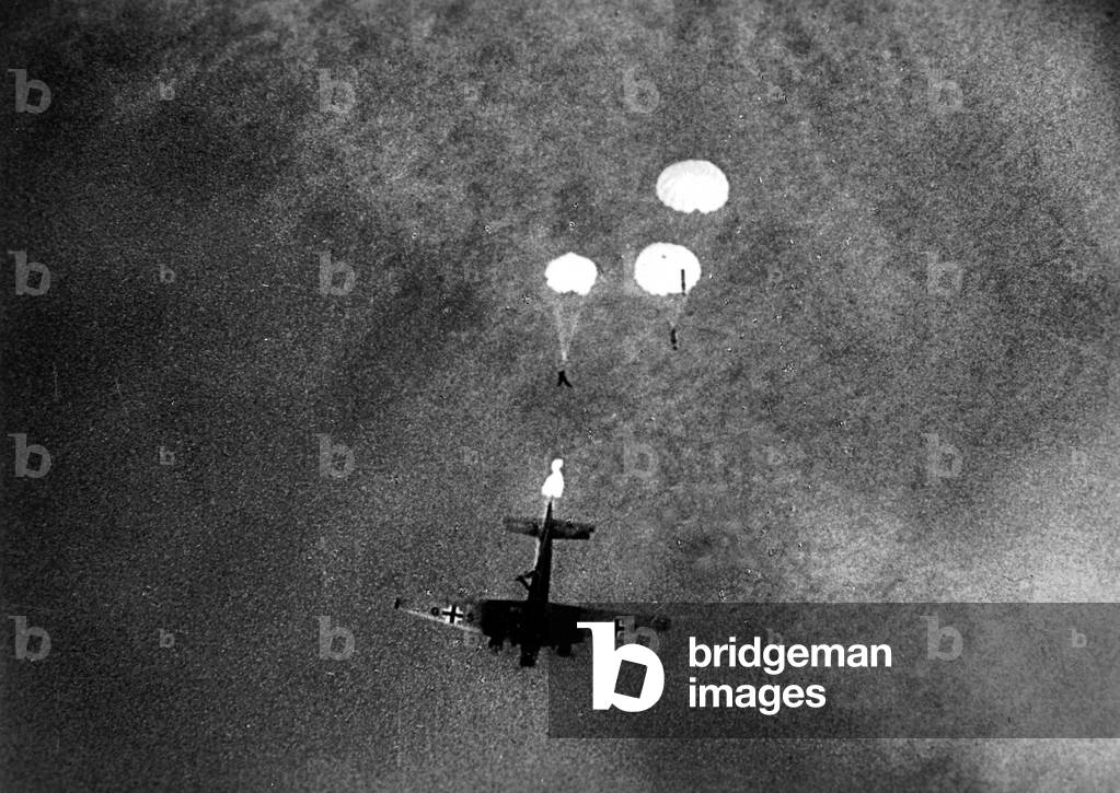 Second World War - Norway - Narvik (b/w photo)