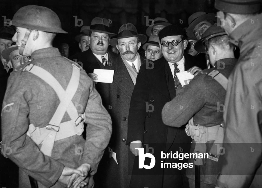 Saar referendum, 1935 (b/w photo)