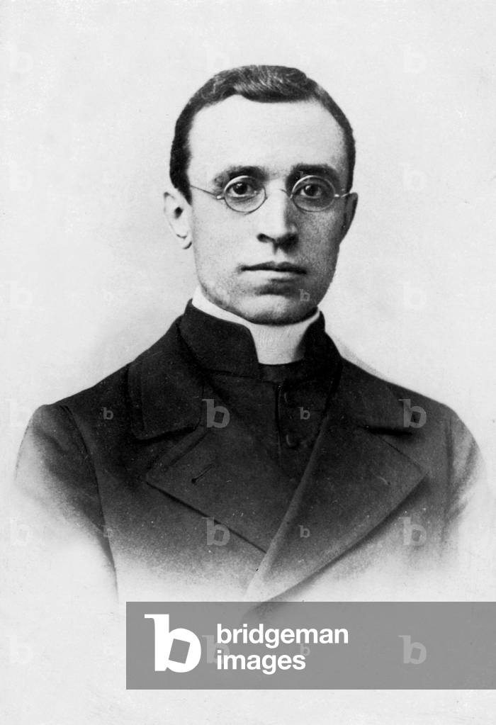 Eugenio Pacelli, 1917 (b/w photo)