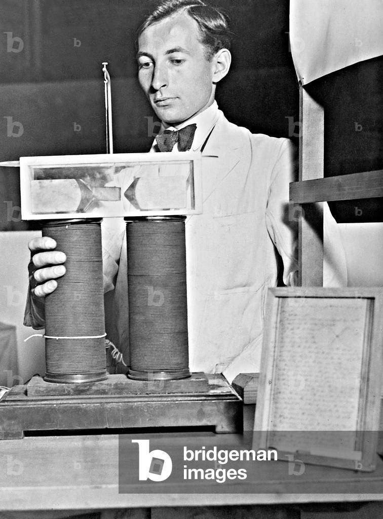 Faraday-exhibition, 1931 (b/w photo)