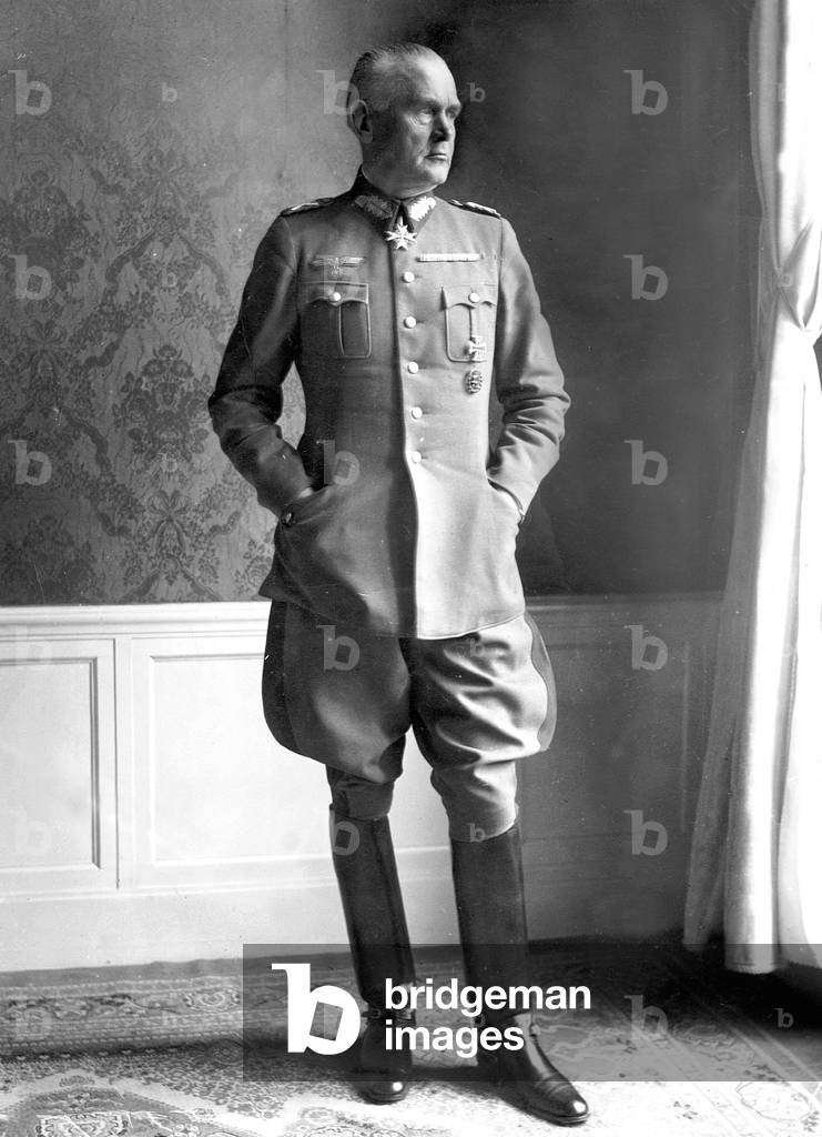 Werner von Blomberg, 1936 (b/w photo)