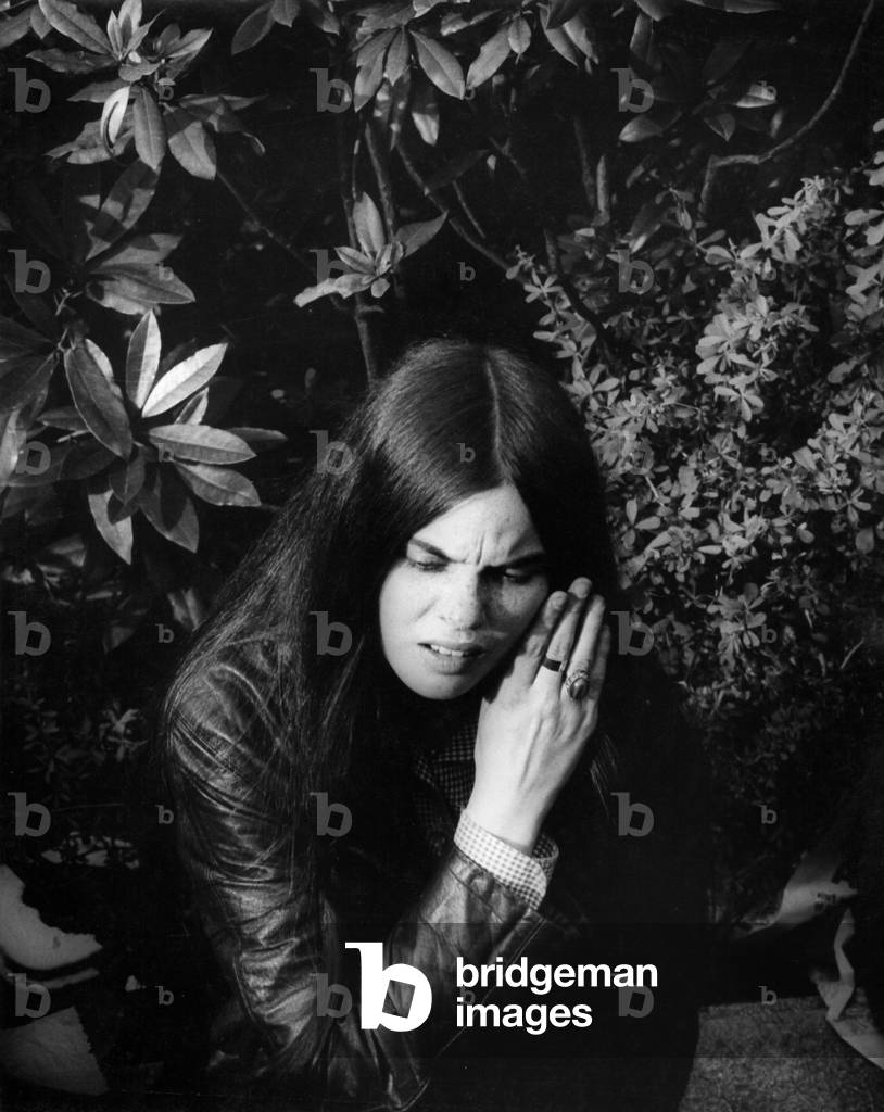 Woman in London, 1967 (b/w photo)