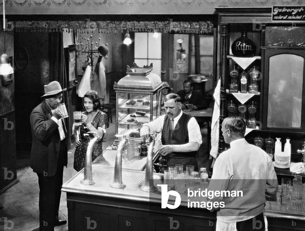 Fritz Kortner and Kaethe von Nagy in 'The Other', 1930 (b/w photo)