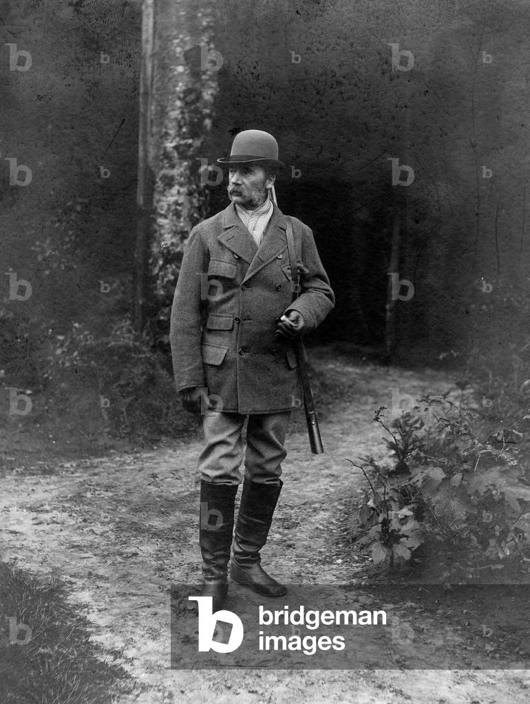 King Christian IX. of Denmark (b/w photo)