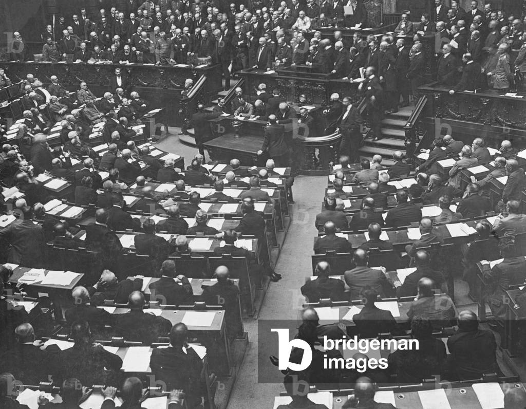 Speech by Reich Chancellor Bethmann Hollweg before the Reichstag, 1914