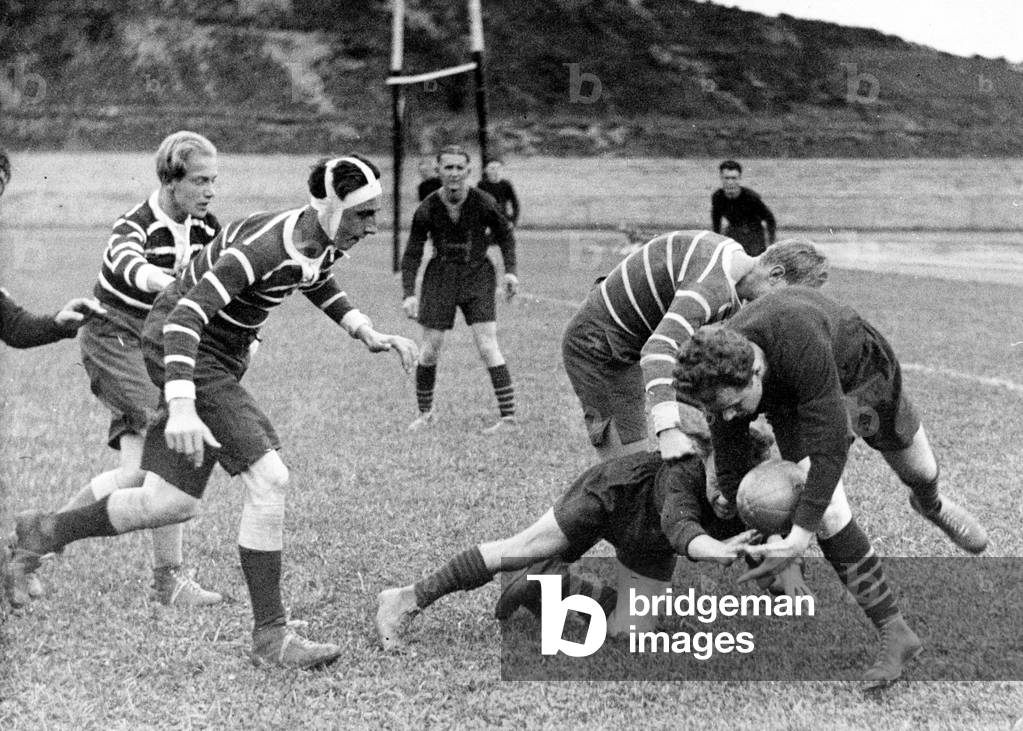 Anniversary Blitz tournament, 1932 (b/w photo)