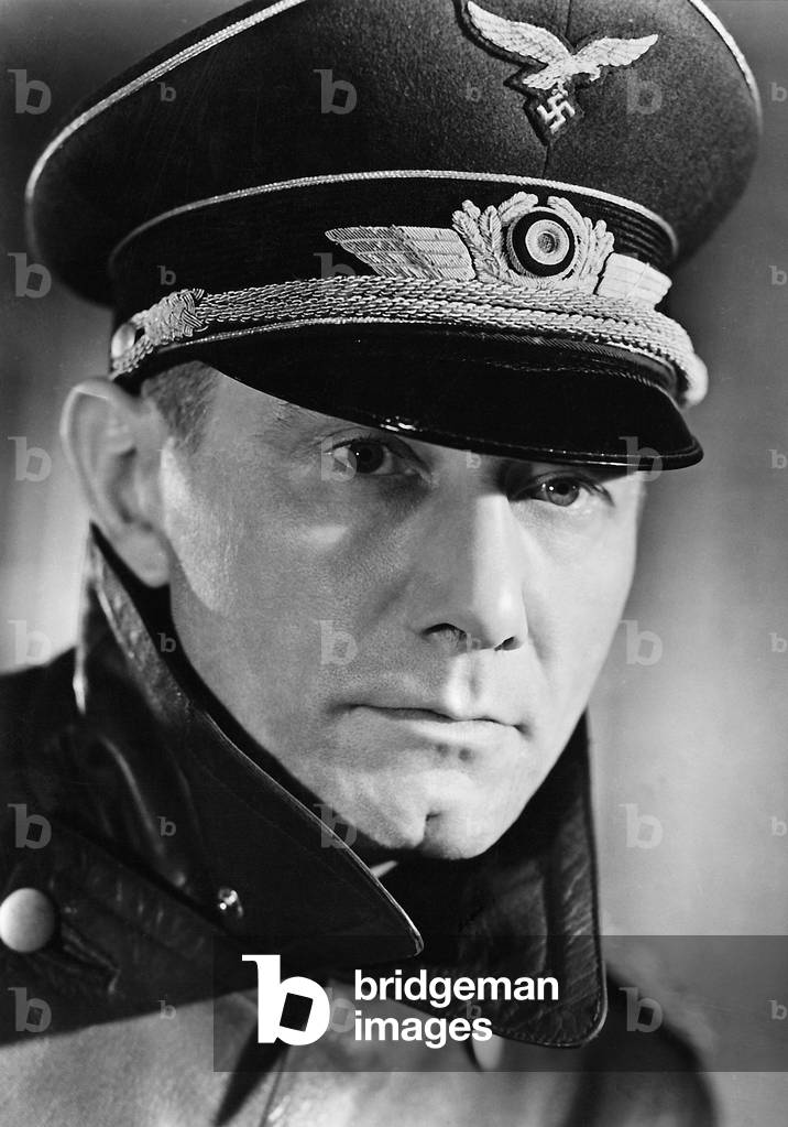 Christian Kayssler in 'D III 88: The New German Air Force Attacks', 1939 (b/w photo)