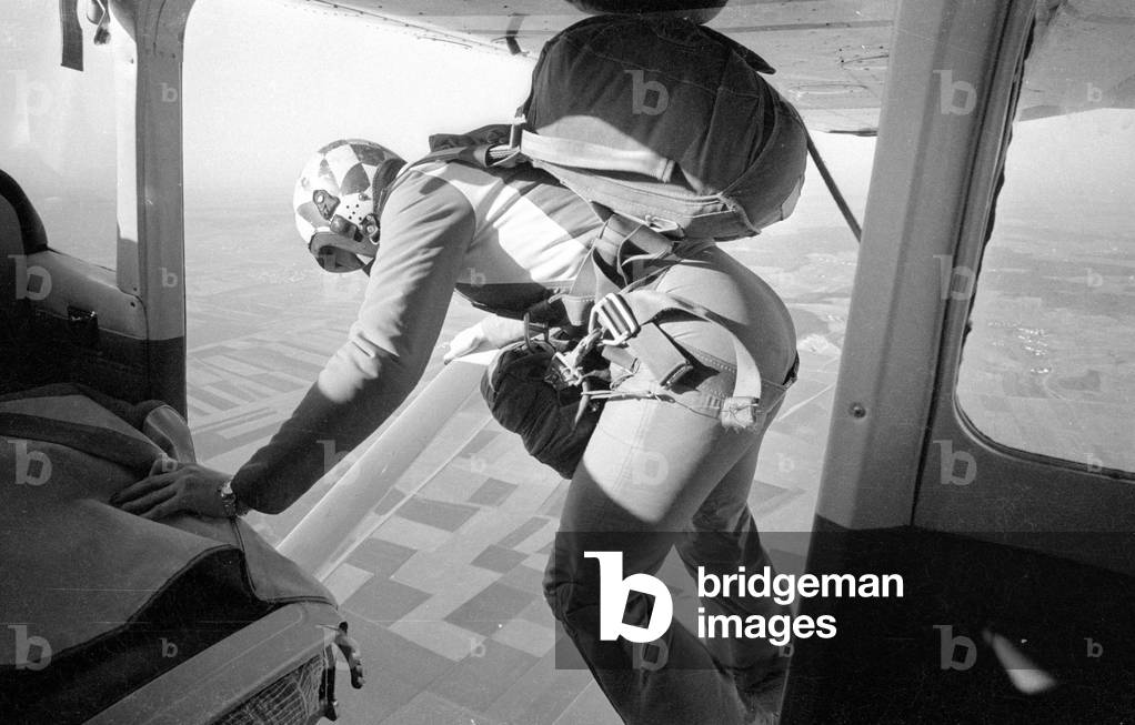 Catharina Conti, 1974 (b/w photo)