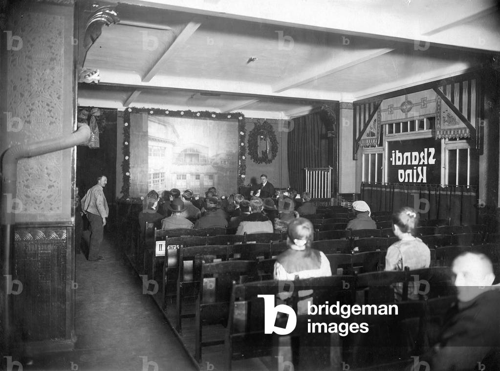 Cinema in Berlin, 1919 (b/w photo)
