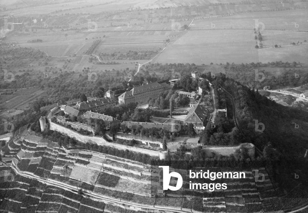 Fort Hohenasperg (b/w photo)