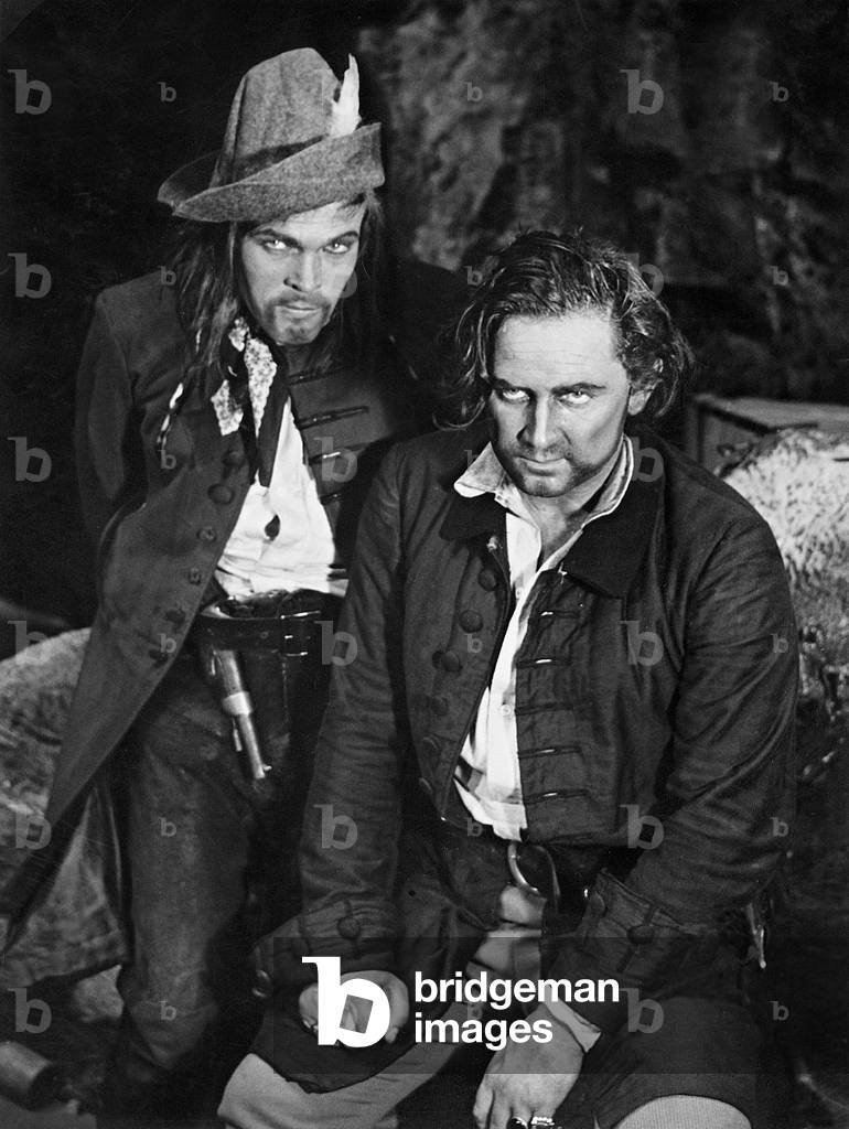Alexander Golling and Gustav Knuth in 'The Robbers', 1936 (b/w photo)