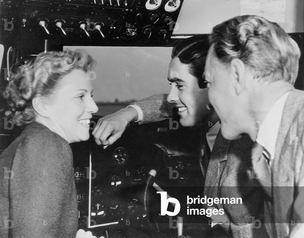 Annabella, Tyrone Power and Otto Kruger, 1939 (b/w photo)