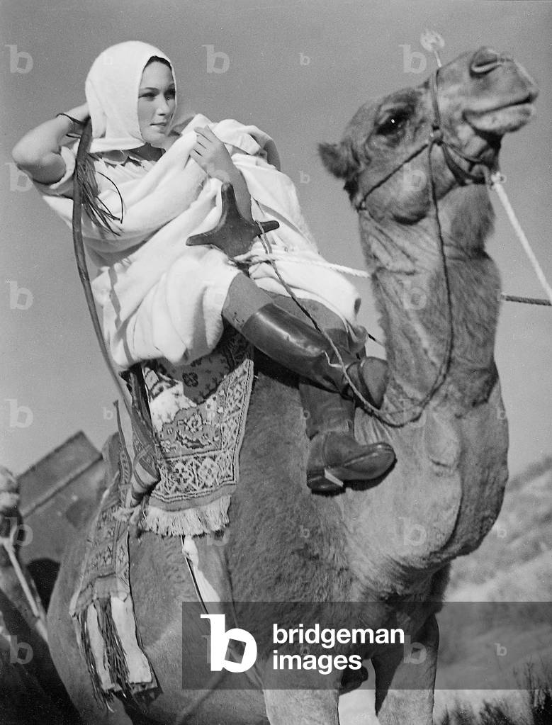 Brigitte Horney in 'Tumult in Damascus', 1939 (b/w photo)
