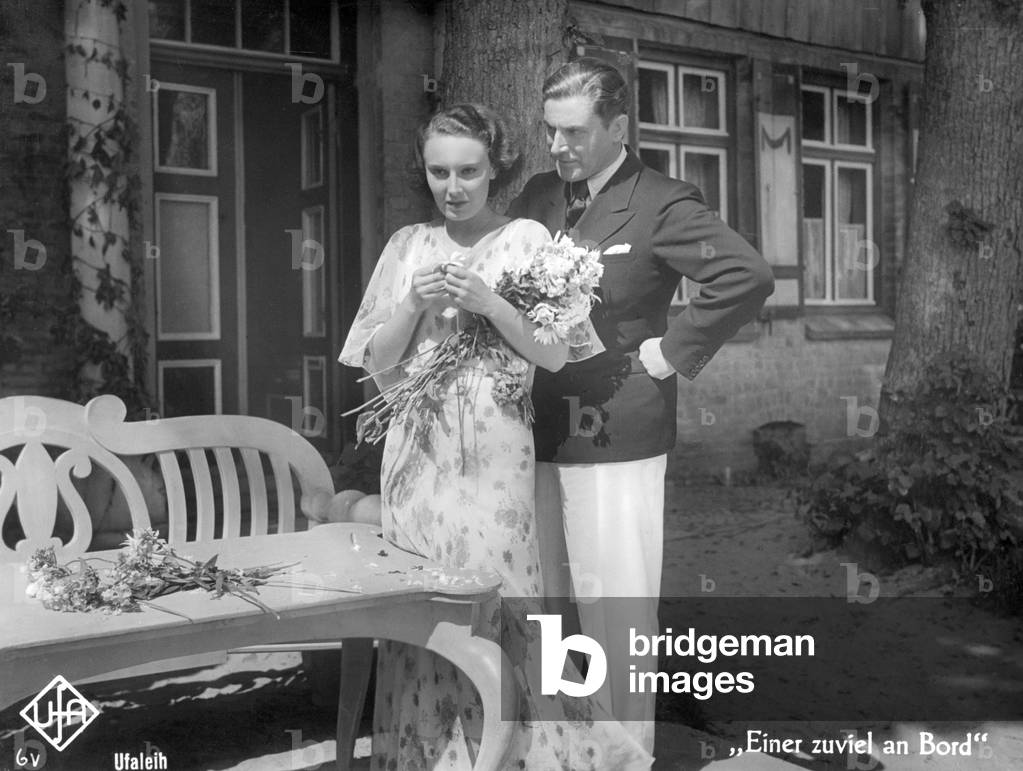 Lida Baarova and Albrecht Schoenhals in 