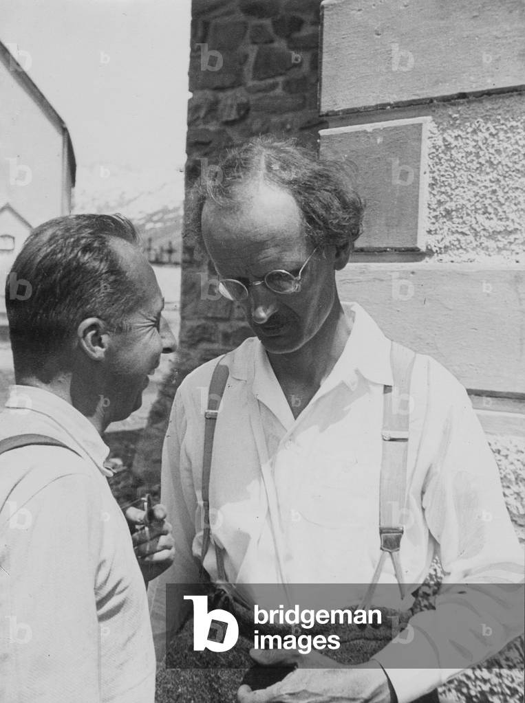 Auguste Piccard, 1931 (b/w photo)