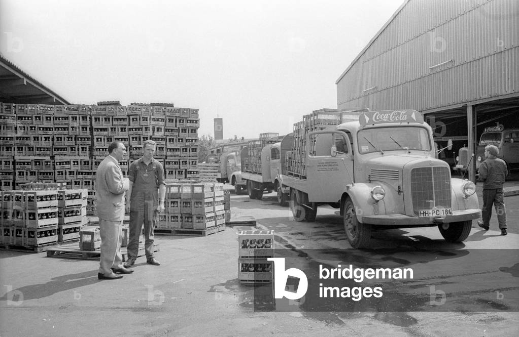 Max Schmeling, 1966 (b/w photo)