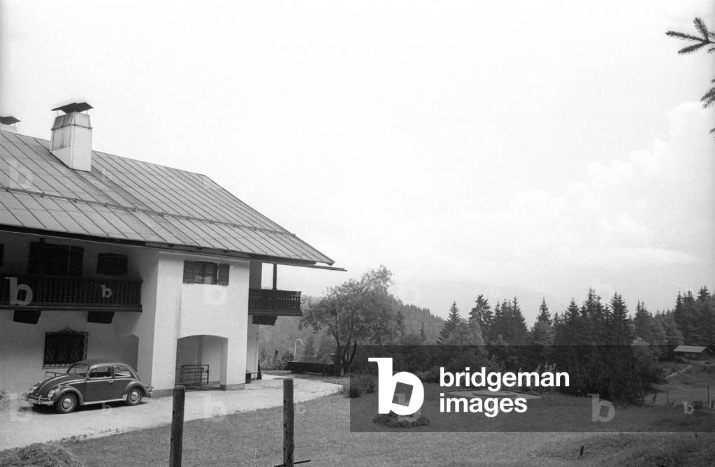 The Rechenau estate, 1966 (b/w photo)