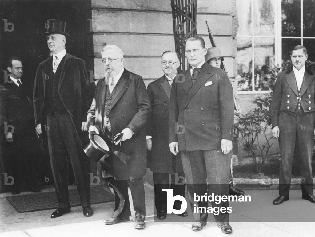The Reichstag presidium after the Reichstag elections 1932