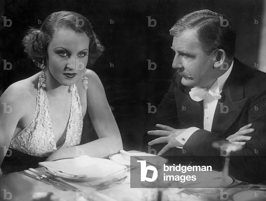Brigitte Helm and Rudolf Forster in 'The Countess of Monte-Christo', 1932 (b/w photo)