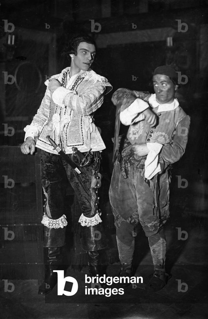 Paul Hartmann and Hermann Thimig in 'The Phantom Lady (b/w photo)