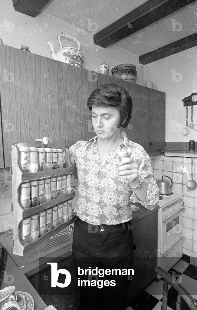 Rex Gildo, 1971 (b/w photo)