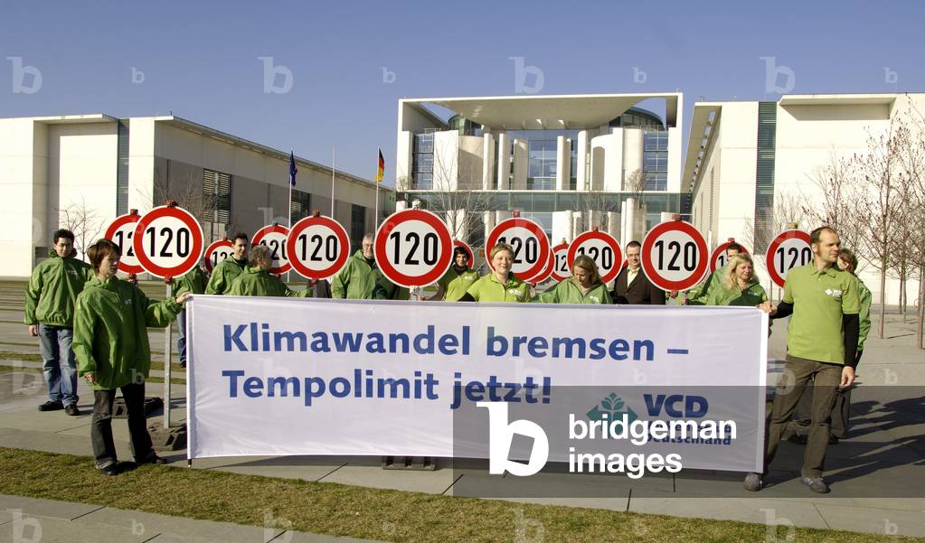 Climate change protest, Berlin, Germany (photo)