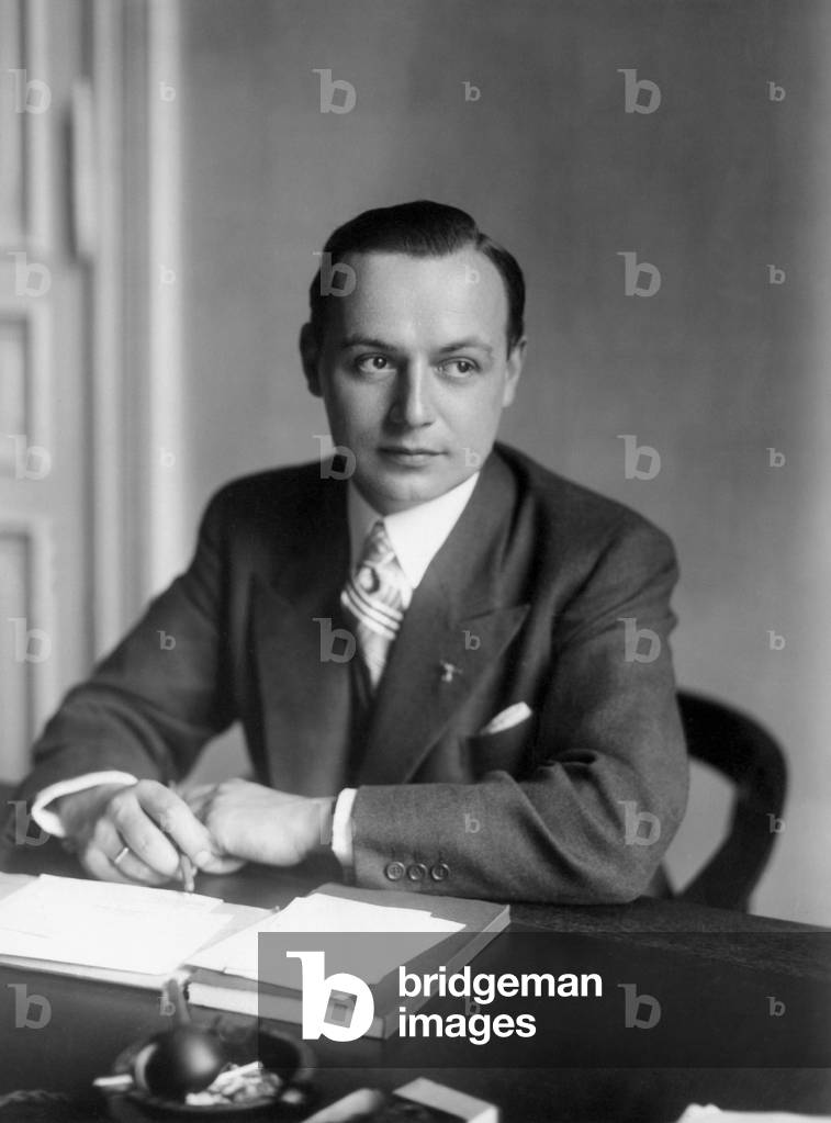 Rainer Schloesser, 1935 (b/w photo)